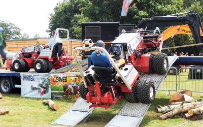 Excellent exposure for Ventrac at The Game Fair